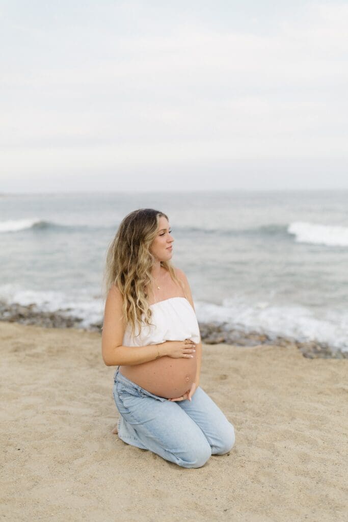 Ventura Beach maternity photos