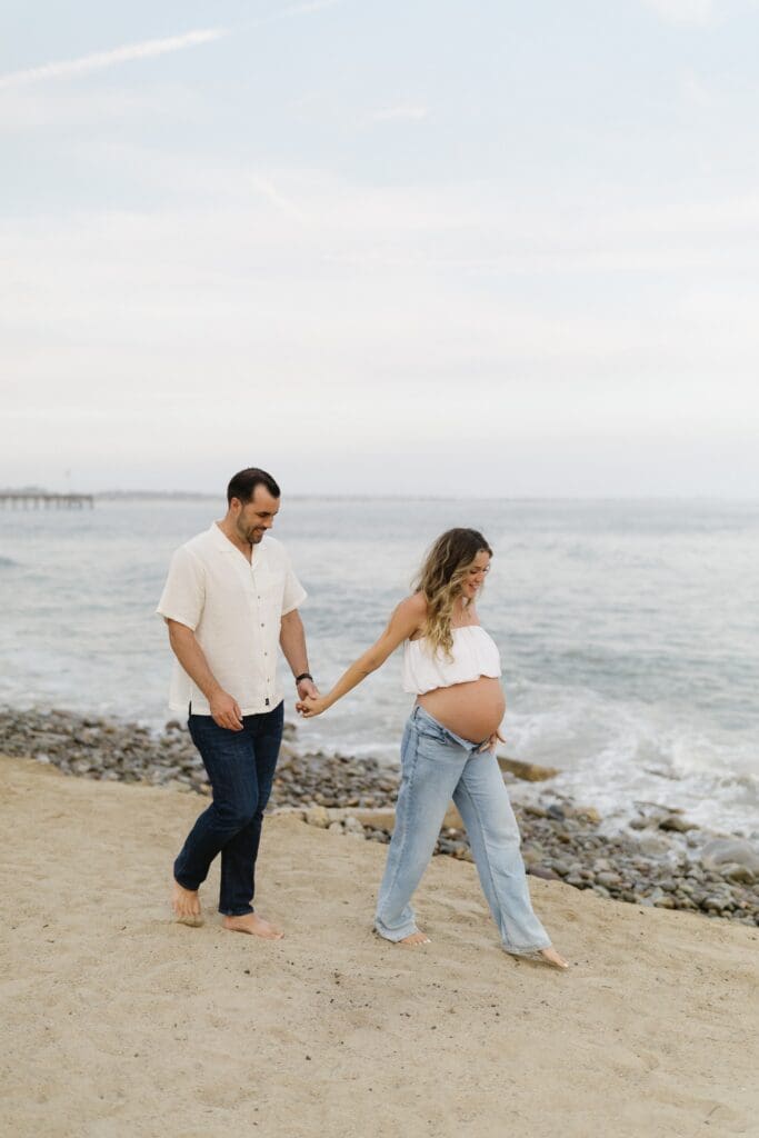 Ventura County family photos at Ventura Beach